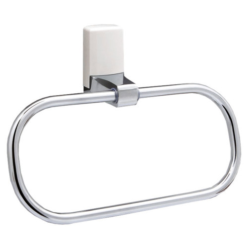 Держатель полотенец WasserKRAFT  Leine WHITE (K-5060WHITE)