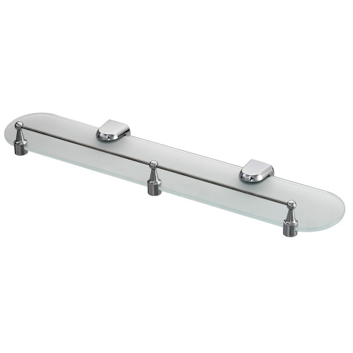 Полка стеклянная с бортиком WasserKRAFT  Berkel (K-6844)