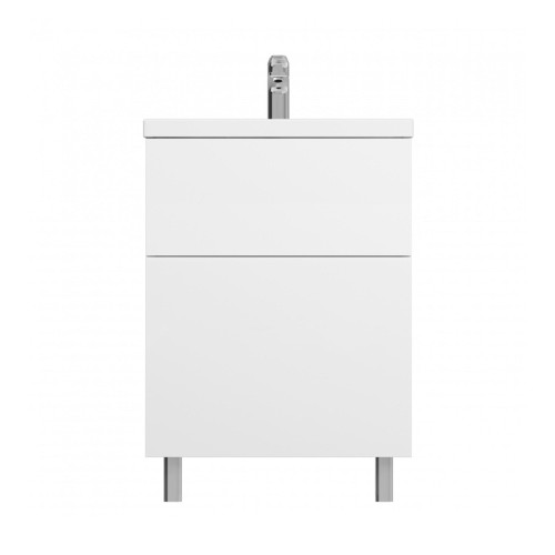 Тумба под раковину 60 см Am.Pm Gem (M90FSX06022WG32), белая