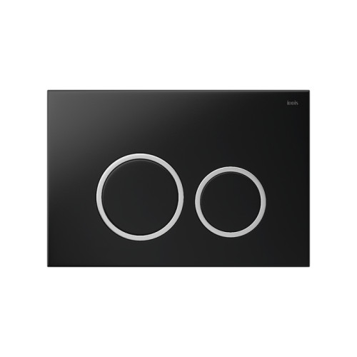 Клавиша смыва универсальная 003 IDDIS Unifix (UNI03BCi77), черная