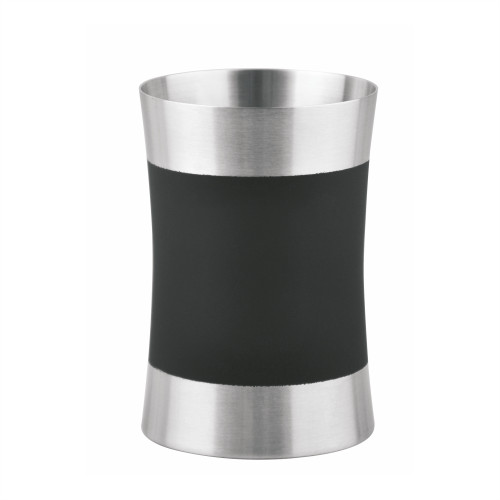 Стакан для зубных щёток WasserKRAFT Wern (K-7528) черный/сталь Стакан для зубных щёток WasserKRAFT Wern (K-7528) черный/сталь