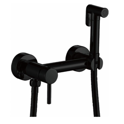 Смеситель для биде Haiba (HB5510-7) с гигиеническим душем, черный Смеситель для биде Haiba (HB5510-7) с гигиеническим душем, черный