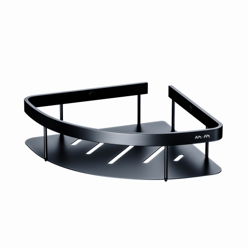 Полка для душа угловая Am.Pm Sense L (A7454122) черная