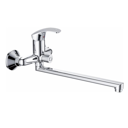 Смеситель для ванны Haiba (HB2236) с длинным изливом и душевой лейкой