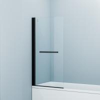 Шторка на ванну, 75 x 145 см, IDDIS Slide (SLI5BS7i90), черная