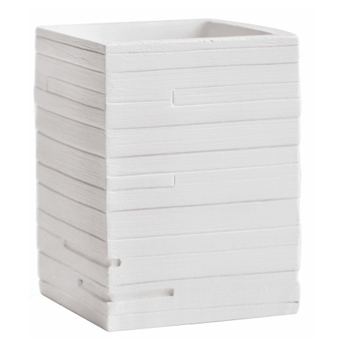 Стакан для зубных щеток WasserKRAFT Leine (K-3828) белый