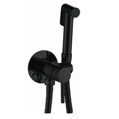 Смеситель для биде Haiba (HB5511-7) с гигиеническим душем, черный Смеситель для биде Haiba (HB5511-7) с гигиеническим душем, черный