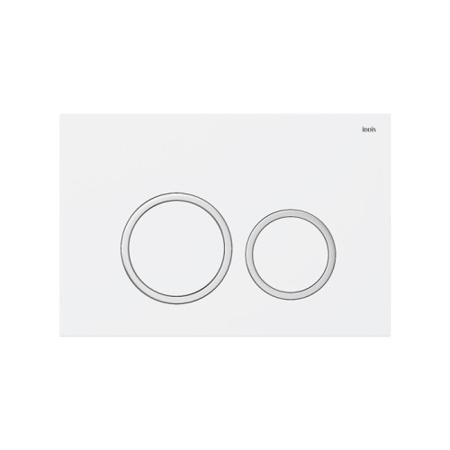 Клавиша смыва универсальная 003 IDDIS Unifix (UNI03WCi77), белая