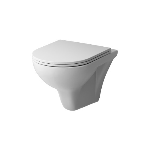 Унитаз подвесной Am.Pm Gem (C901700SC) FlashClean с сиденьем микролифт