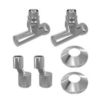 Комплект подключения Lemark (LM03412R) с круглыми вентилями Комплект подключения Lemark (LM03412R) с круглыми вентилями