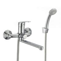 Смеситель для ванны MILARDO Simp (SIMSB02M02), с душевой лейкой