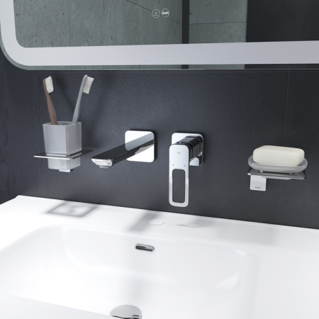 Встраиваемый смеситель для умывальника IDDIS Slide (SLISB00i65)