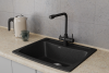 Смеситель для нкухни RUSH (MS9035-33Black) с подключением к фильтру, черный