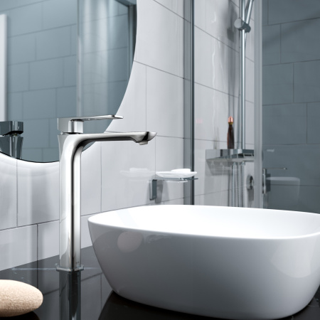 Смеситель для накладной раковины IDDIS серия Slide (SLISB01i01)