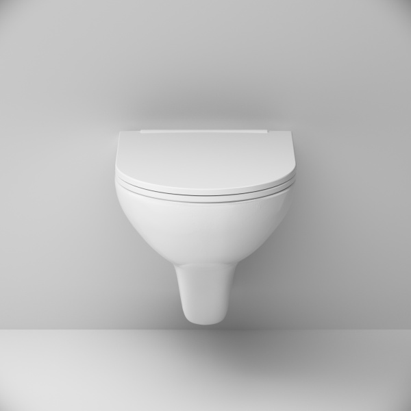 Унитаз подвесной Am.Pm Gem (C901700SC) FlashClean с сиденьем микролифт
