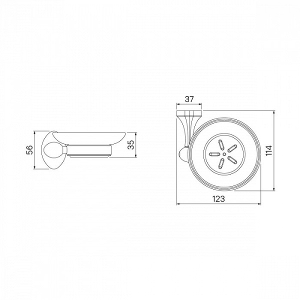 Мыльница IDDIS Male (MALSSG0i42)