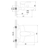 Смеситель для ванны LEMARK серия Status (LM4402C)