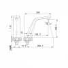 Сенсорный смеситель для умывальника IDDIS O`20 (020SBSNi86)