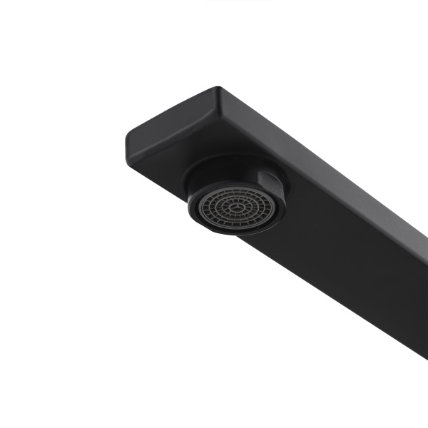 Смеситель для кухни AQUEDUC (34532420) с поворотным изливом, черный