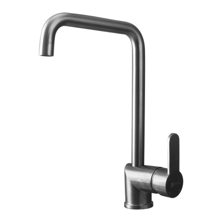 Смеситель для кухни LEMARK серия Expert LM5073S, с высоким изливом, сталь