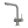 Смеситель для кухни OMOIKIRI Nagano CH-P (4974219) с подключением к фильтру, leningrad grey
