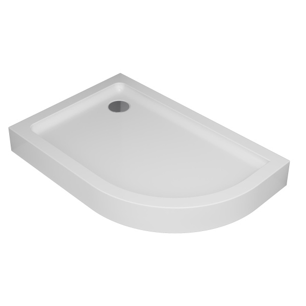 Душевой поддон, 120х80 см, Am.Pm Like (W83T-302R120W), правосторонний