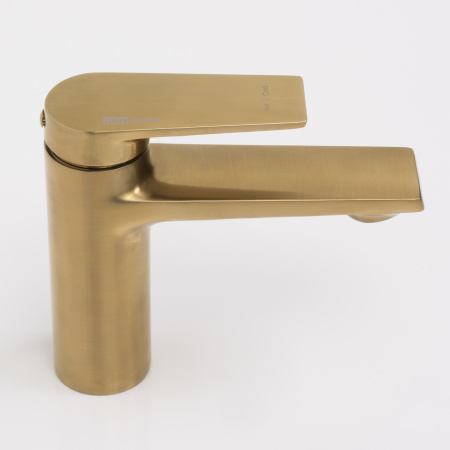 Смеситель для умывальника WasserKRAFT Aisch (5503), золото