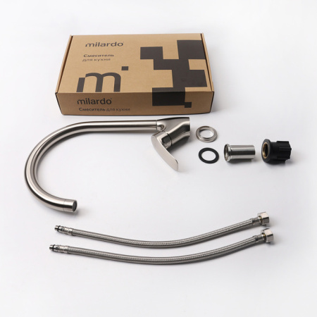 Смеситель для кухни Milardo Rora (RORBN0JM05), сатин