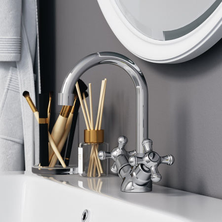 Смеситель для раковины RedBlu by Damixa Retro (230210000)