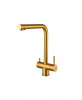 Смеситель для кухни ZORG (SZR-2020 BRONZE), с подключением к фильтру, бронза