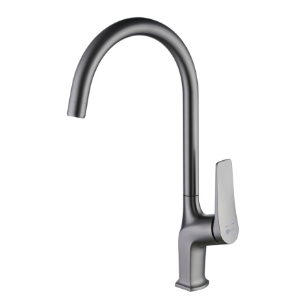 Смеситель для кухни LEMARK Bronx (LM3705GM) графит