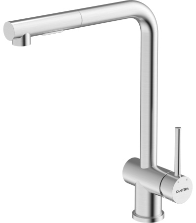 Смеситель для кухни KANTERA Piato 30 KTR030-BR (44713) с выдвижной лейкой