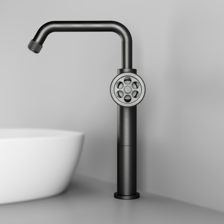 Смеситель для накладной раковины IDDIS Grange (GRAGMR1i01), графит