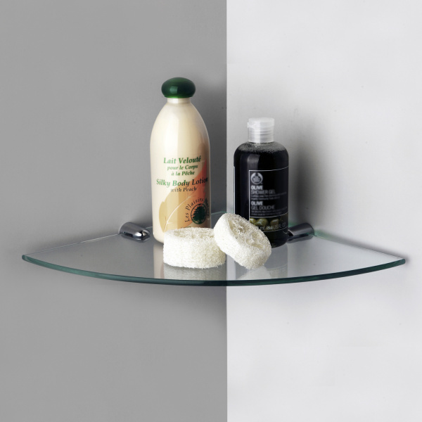 Полка стеклянная угловая WasserKRAFT (K-533)