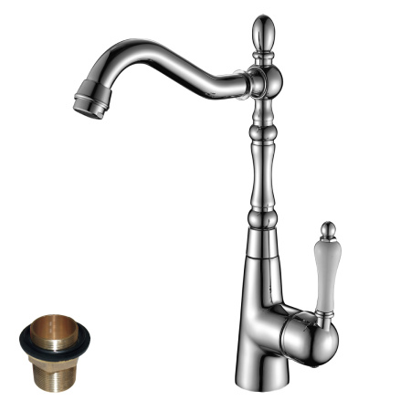 Смеситель для кухни с поворотным изливом ROSSINKA Silvermix Серия Z (Z35-20U)