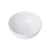 Раковина накладная круглая ABBER серия Bequem (AC2105) белая
