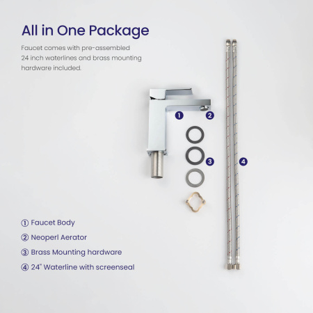 Смеситель для раковины Timo Selene (2061/00F)