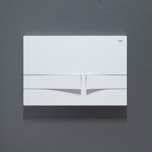 Клавиша смыва универсальная 006 IDDIS Unifix (UNI06MWi77), белая