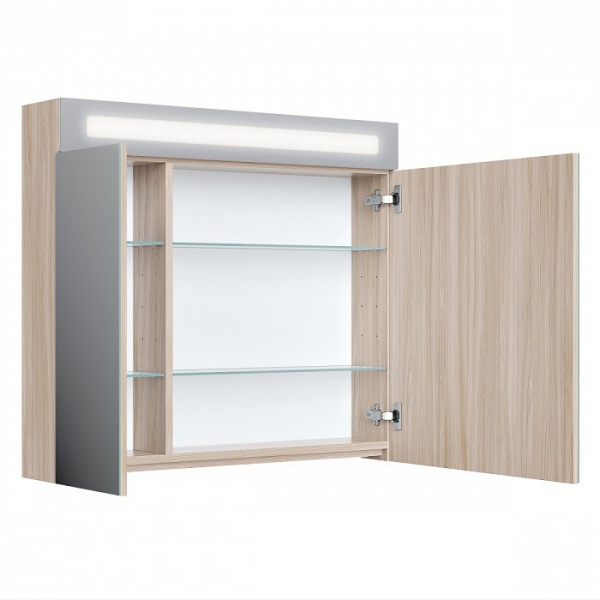 Шкаф-зеркало IDDIS Mirro (MIR80N2i99), с LED-подсветкой Шкаф-зеркало IDDIS Mirro (MIR80N2i99), с LED-подсветкой