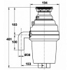 Измельчитель пищевых отходов ZORG (ZR-75 D GRAFIT) графит