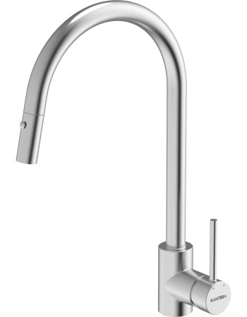 Смеситель для кухни KANTERA Cignus 37 KTR037-BR (44714) с выдвижной лейкой