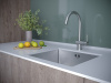 Смеситель для кухни PAULMARK BEND (Be212066-BS), брашированная сталь