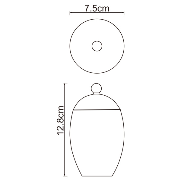 Косметическая емкость WasserKRAFT Ruwer (K-6779) сталь