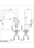 Смеситель для кухни DK Rhein.Marx (DA1392401)