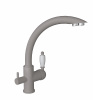 Смеситель для кухни с подключением к фильтру FLORENTINA Шале FL (333.25H.2113.305), грей