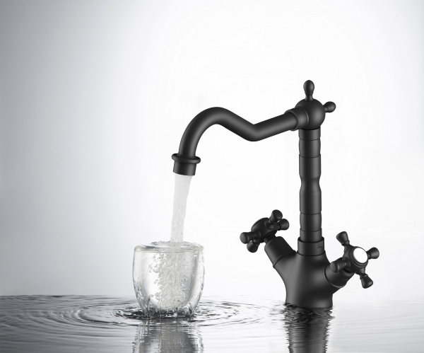 Смеситель для кухни Timo Nelson (0143/03F) черный