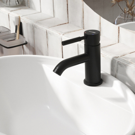 Смеситель для раковины WasserKRAFT Gollach (3305) черный