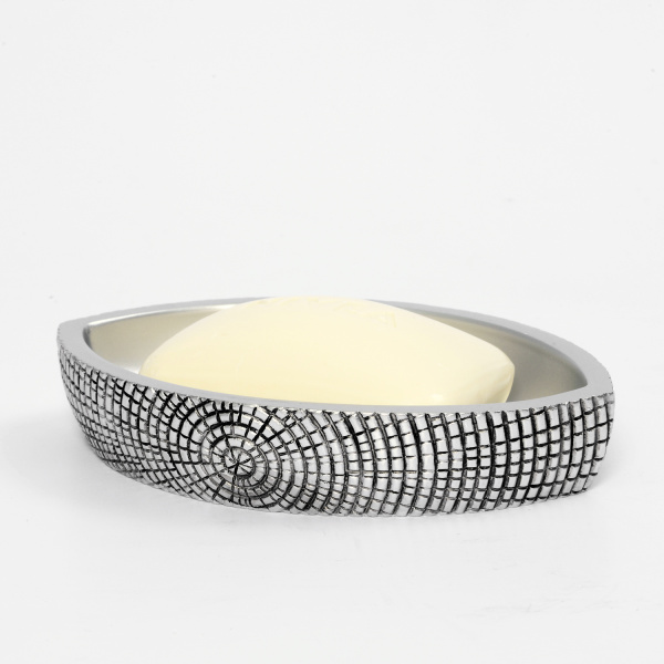 Мыльница WasserKRAFT Eider (K-33329) серая