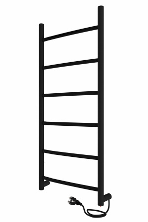 Полотенцесушитель электрический 700х300 INDIGO Arc (LCAE70-30BRR) универсальное подключение, черный