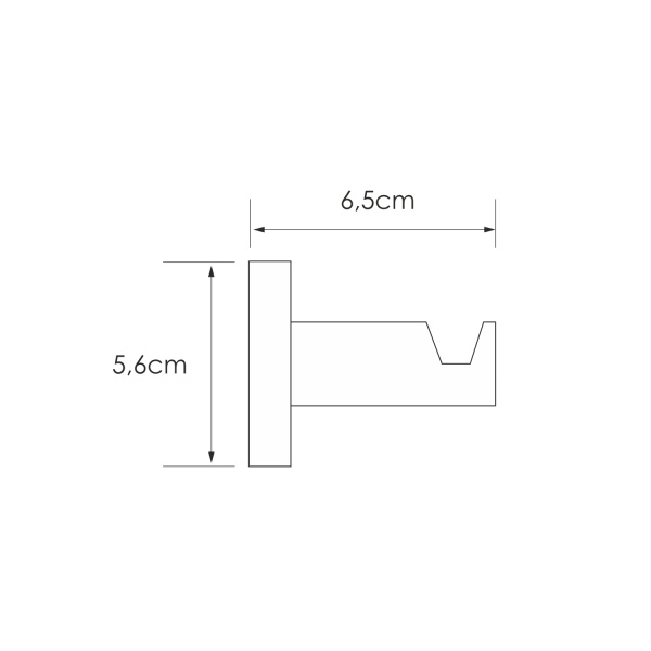Крючок WasserKRAFT  Isen (K-4023)
